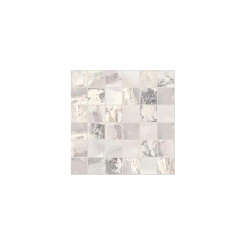 Casa dolce casa ONYX&MORE MOSAICO 5X5 WHITE BLEND  30x30 cm 9 mm Glossy 