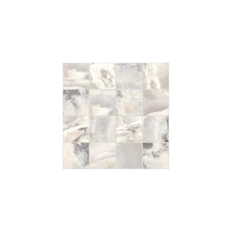 Casa dolce casa ONYX&MORE WHITE BLEND MOSAICO 7,5X7,5  30x30 cm 6 mm Satynowy 