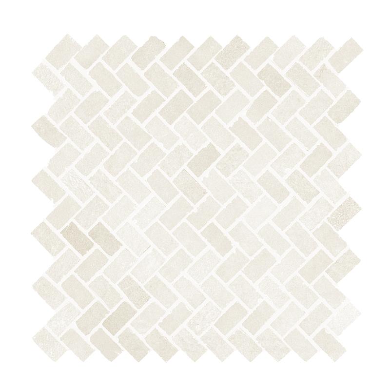 Ragno STRATFORD White Mosaico  30x30 cm 10 mm Matt 