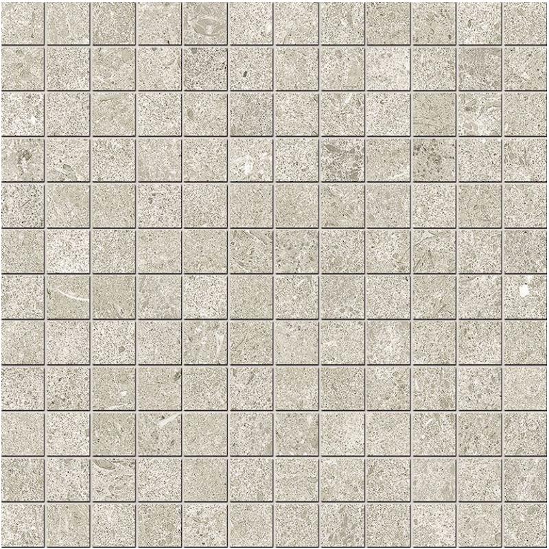 NOVABELL SOVEREIGN Mosaico Grigio Chiaro 2,5x2,5  30x30 cm 9 mm Matt 